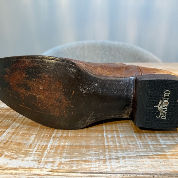 Old Gringo Men’s Leather Cowboy Boots size 12 D - Picture 3 of 8